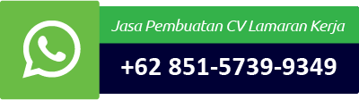 Whatsapp Jasa Pembuatan CV Lamaran Kerja 1